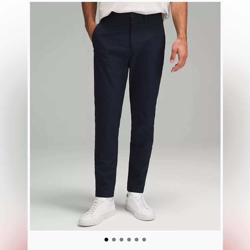 NWT Lululemon Slim Tapered Trouser navy
